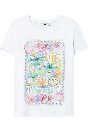 Twin-Set Camiseta con estampado gráfico