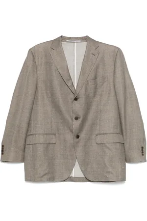 Loro Piana Blazer con efecto melange 2010 pre-owned