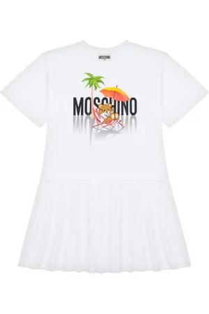 Moschino Vestido con estampado Teddy Bear