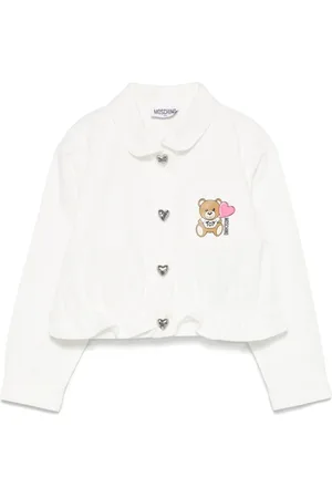 Moschino Chaqueta con estampado Teddy Bear