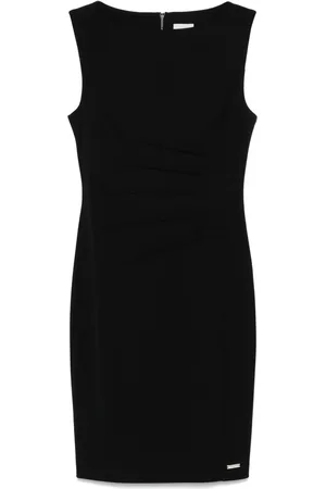Calvin Klein Vestido corto fruncido