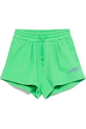 Msgm Bermudas con logo estampado
