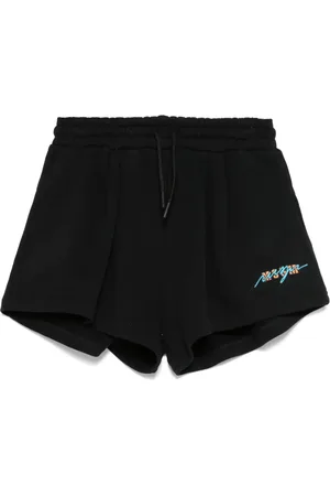 Msgm Bermudas con logo estampado