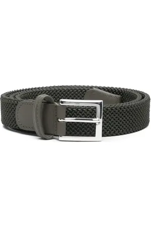 Kiton Cinturón con diseño tejido