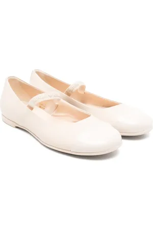 Emporio Armani Bailarinas de piel de napa