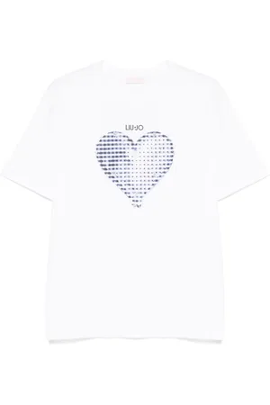 Liu Jo Camiseta con motivo de corazón