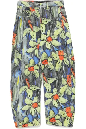 JNBY Vaqueros con estampado floral