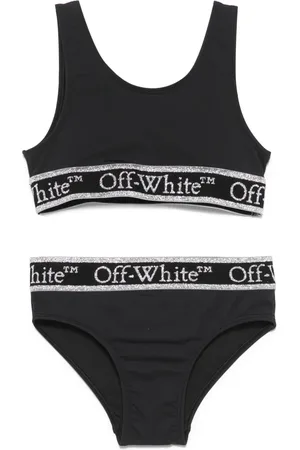OFF-WHITE Bikini con banda y logo