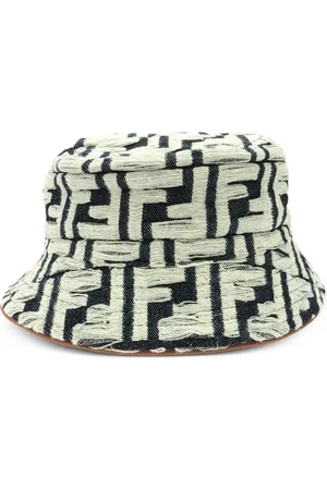 Fendi Sombrero de pescador con logo FF 2020