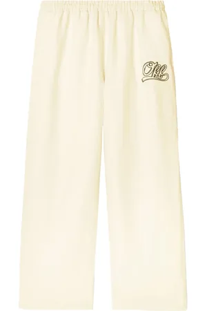 OFF-WHITE Pantalones con logo estampado