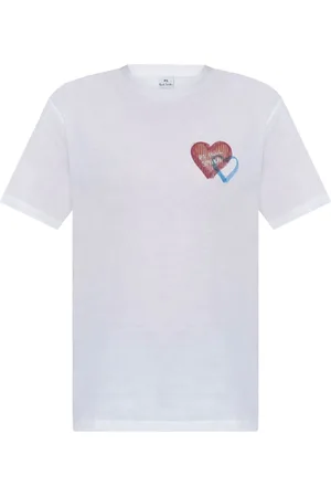 Paul Smith Camiseta con motivo de corazón