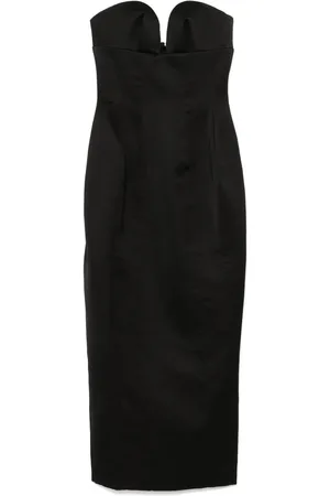 Monot Vestido largo estilo corsé
