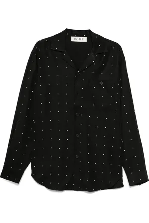 Rohe Camisa con motivo de lunares