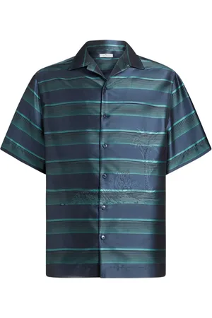 Etro Camisa con motivo de rayas