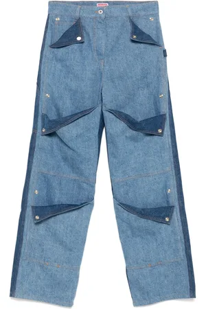 Kenzo Vaqueros con múltiples bolsillos