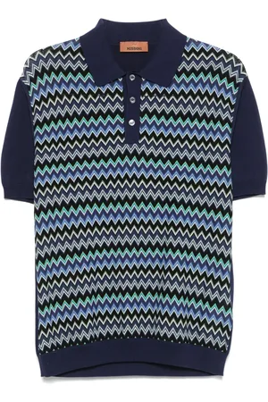 Missoni Polo con motivo Zigzag