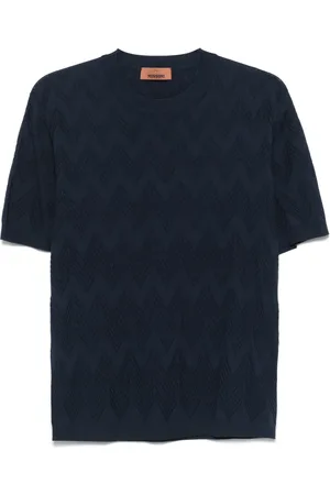 Missoni Camiseta de punto en zigzag