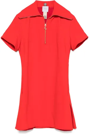 Patou Vestido corto de crepé