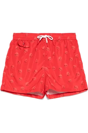 Kiton Bañador con logo estampado