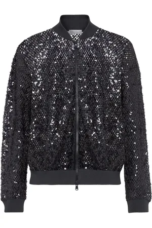 Brunello Cucinelli Chaqueta con lentejuelas