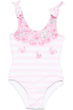 MONNALISA Bañador con estampado de rosas