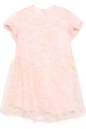 JNBY by JNBY Vestido bordado de manga corta