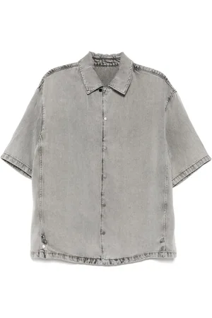 CROQUIS Camisa retro con efecto lavado