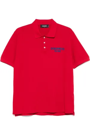 Dsquared2 Polo con parche del logo