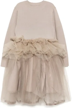 JNBY by JNBY Vestido estilo jersey con cuello redondo