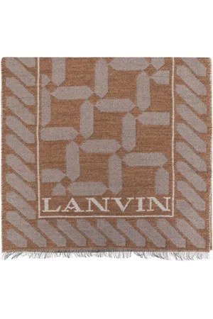 Lanvin Pañuelo con motivo geométrico
