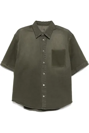 CROQUIS Camisa con dobladillo redondo