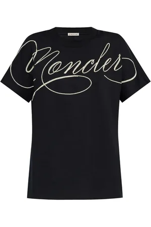 Moncler Camiseta con logo bordado