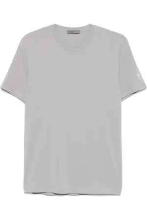 corneliani Camiseta con logo bordado