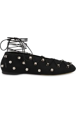 Moschino Bailarinas con ojales