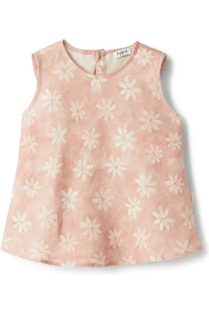 Il gufo Top con motivo floral