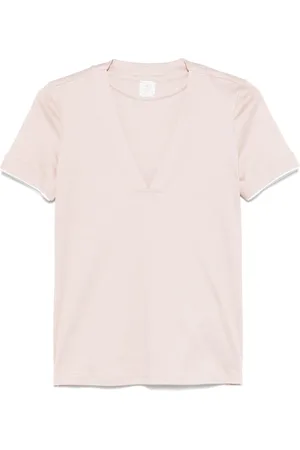 ELEVENTY Camiseta con ribete en contraste