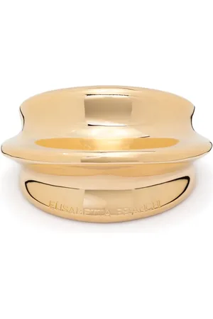 Elisabetta Franchi Pulsera con logo grabado