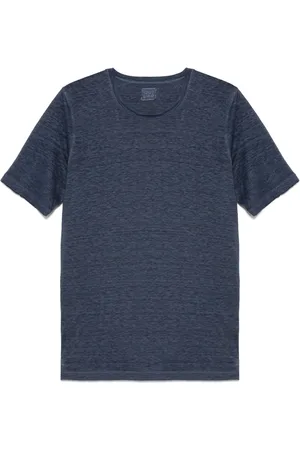 120% Lino Camiseta de manga corta