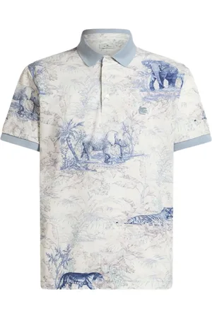 Etro Polo con estampado Safari