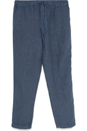 120% Lino Pantalones lisos