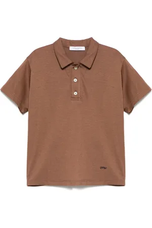 Paolo Pecora Polo con logo bordado