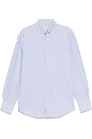 Brunello Cucinelli Camisa a rayas