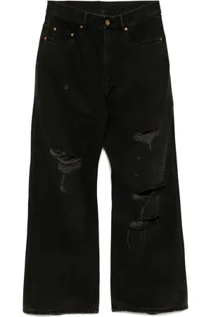 CROQUIS Vaqueros anchos con diseño rasgados