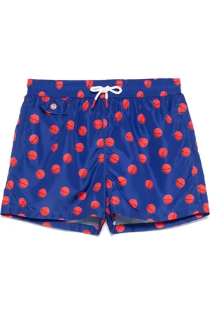 Kiton Bañador con logo estampado