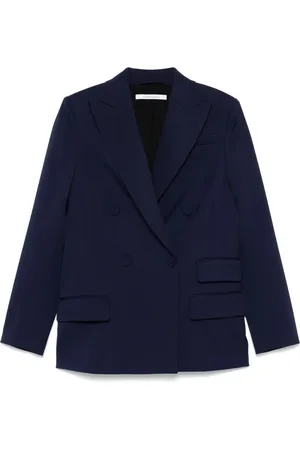 Another Tomorrow Blazer con doble botonadura