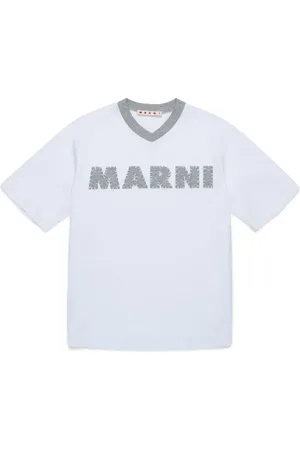 Marni Camiseta con logo bordado