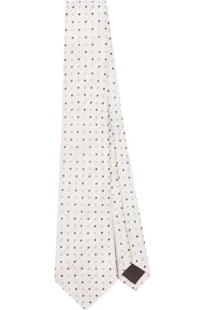 CANALI Corbata con motivo en jacquard