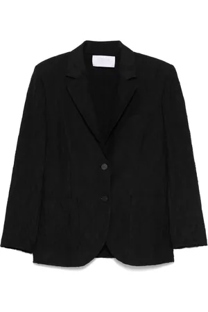Harris Wharf London Blazer con acabado arrugado