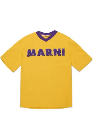 Marni Camiseta con aplique del logo