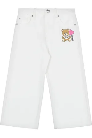 Moschino Vaqueros con motivo Teddy Bear
